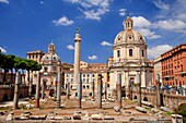 Italien, Latium, Rom, historisches Zentrum, von der UNESCO zum Weltkulturerbe erklärt, Trajansmarkt