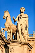 Italien, Latium, Rom, historisches Zentrum, von der UNESCO zum Weltkulturerbe erklärt, Piazza del Campidoglio (Kapitolsplatz)