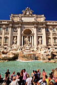 Italy, Lazio, Rome, historical center listed as World Heritage by UNESCO, Quirinal district, Trevi Fountain