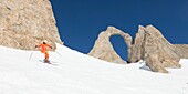 France, Savoie, Vanoise Massif, aiguille Percee (2748m)