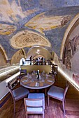 Italien, Toskana, Florenz, historisches Zentrum, das zum Weltkulturerbe der UNESCO gehört, Restaurant Fishing Lab, Fischrestaurant