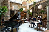 Italien, Toskana, Florenz, historisches Zentrum, von der UNESCO zum Weltkulturerbe erklärt, Restaurant La Menagere