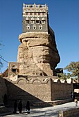 Yemen, Sana & 2bd;a Governorate, Wadi Dahr, Dar Al Hajjar Palace