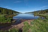 Frankreich, Jura, Les Rousses, der See