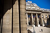 France, Paris, area listed as World Heritage by UNESCO, Ile de la Cite, Palais de Justice (Law Courts)