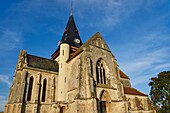 France, Calvados, Pays d'Auge, Beaumont en Auge, Saint Sauveur (St. Saviour) Church