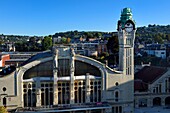 Frankreich, Seine-Maritime, Rouen, der 1928 eingeweihte Jugendstil-Bahnhof