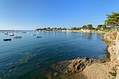 France, Morbihan, Arzon, Port Lenn on the peninsula of Rhuys