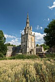 France, Morbihan, Plumeliau, the chapel of Saint-Nicodeme