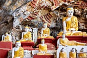 Myanmar (Burma), Karen State, Hpa An, Kaw Gone Buddha Carved Cave