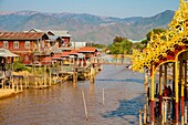 Myanmar (Burma), Shan State, Inle Lake, Zayatkyi Village