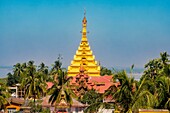 Myanmar (Burma), Mon state, Mawlamyine (Moulmein), Mahamuni pagoda