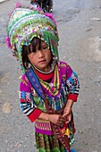 Vietnam, Provinz Lao Cai, Stadt Sa Pa, ethnische Gruppe der schwarzen Hmongs