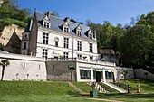 France, Indre et Loire, Loire valley listed as World Heritage by UNESCO, Amboise, Amboise castle, Chateau Gaillard near Clos Lucé
