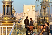 Frankreich, Paris, die Terrasse des Printemps-Geschäfts