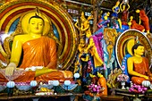 Sri Lanka, Colombo, Stadtteil Wekanda, buddhistischer Gangaramaya-Tempel