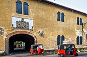 Sri Lanka, Southern province, Galle, Galle Fort or Dutch Fort listed as World Heritage by UNESCO, National Maritime Museum housed in the old Dutch East India Company Warehouse and Old Gate of the fort