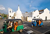 Sri Lanka, Southern province, Galle, Galle Fort or Dutch Fort listed as World Heritage by UNESCO, Sri Sudharmalaya Buddhist temple