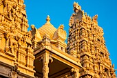 Sri Lanka, Southern province, Galle, Sri Meenadchi Sundareswarar Hindu temple in the modern town