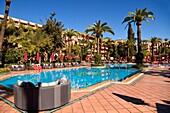 Morocco, High Atlas, Marrakech, Imperial city, Hivernage district, Hotel Sofitel Marrakech Palais Imperial