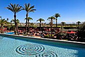 Morocco, High Atlas, Marrakech, Imperial city, Hivernage district, Hotel Sofitel Marrakech Palais Imperial