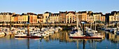 France, Seine Maritime, Pays de Caux, Cote d'Albatre, Dieppe, the harbour and the Quai Henri IV