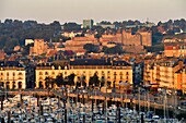 France, Seine Maritime, Pays de Caux, Cote d'Albatre (Alabaster Coast), Dieppe, the Harbour and the castle museum