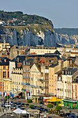 Frankreich, Seine Maritime, Pays de Caux, Cote d'Albatre, Dieppe, Steilküste von Dieppe