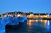 France, Morbihan, Auray, Gulf of Morbihan, harbour of Saint Goustan