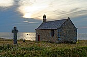 Frankreich, Finistere, Iroise Meer, Legendes Küste, Landunvez, St Samson Kapelle