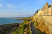 France, Manche, Cotentin, Granville, the Upper Town built on a rocky headland on the far eastern point of the Mont Saint Michel Bay