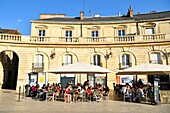 France, Cote d'Or, Dijon, area listed as World Heritage by UNESCO, place de la Libération (Liberation Square)