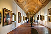 France, Cote d'Or, Dijon, area listed as World Heritage by UNESCO, Musee des Beaux Arts (Fine Arts Museum) in the former palace of the Dukes of Burgundy, Italian room painters