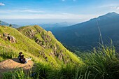 Sri Lanka, Uva province, Ella, hike to the Little Adam's Peak (alt : 1141 m)
