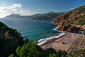 France, Corse du Sud, Gulf of Porto, listed as World Heritage by UNESCO, Porto