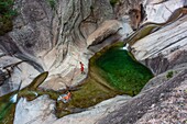 France, Corse du Sud, Bavella, Purcaraccia canyon