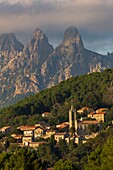 France, Corse du Sud, Alta Rocca, Zonza and Bavella Needles
