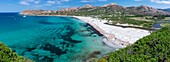 Frankreich, Haute Corse, bei Ile Rousse, Wüste Agriates, Anse de Peraiola, Strand Ostriconi
