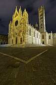 Italien, Toskana, Siena, historisches Zentrum, von der UNESCO zum Weltkulturerbe erklärt, Kathedrale Notre Dame de l'Assomption