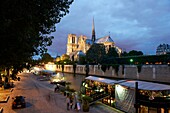 France Paris, area listed as World Heritage by UNESCO, Notre Dame de Paris Cathedral