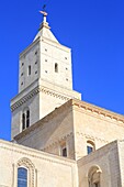 Italy, Basilicata, Matera, troglodyte old town listed as World Heritage by UNESCO, European Capital of Culture 2019, cathedral (Duomo) Romanesque style of the 13th century redesigned in the 18th century