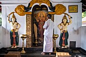 Sri Lanka, Central province, Kandy, a World Heritage Site, Hindu temple in the royal palace complex