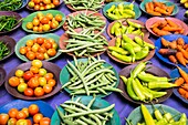Sri Lanka, Nördliche Zentralprovinz, Polonnaruwa, Wochenmarkt für Obst und Gemüse