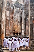 Sri Lanka, nördliche Zentralprovinz, archäologische Stätte von Polonnaruwa, UNESCO-Weltkulturerbe, Alahana-Pirivena-Komplex