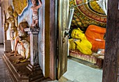 Sri Lanka, Zentralprovinz, Sigiriya, Buddhistischer Felsentempel Pidurangala