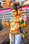 Sri Lanka, Ostprovinz, Trincomalee (oder Trinquemalay), Hindu-Tempel Koneswaram auf dem Felsvorsprung Swami Rock, Ganesh-Statue