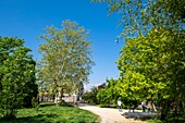 Frankreich, Rhône, Villeurbanne, Stadtteil Chateau Gaillard, Park Alexis Jordan