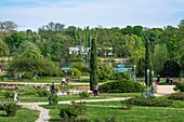 Frankreich, Rhône, Lyon, 6. Arrondissement, Parc de la Tête d'Or (Park des Goldenen Kopfes)