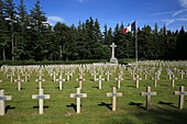 Frankreich, Haut Rhin, Vogesen, Wettsteinpass oberhalb Orbey, Soldatenfriedhof Linge, nationale Nekropole, Krieg 1914 1918