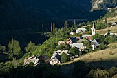 France, Alpes de Haute Provence, Ubaye massif, Saint Paul sur Ubaye, the hamlet of Serenne